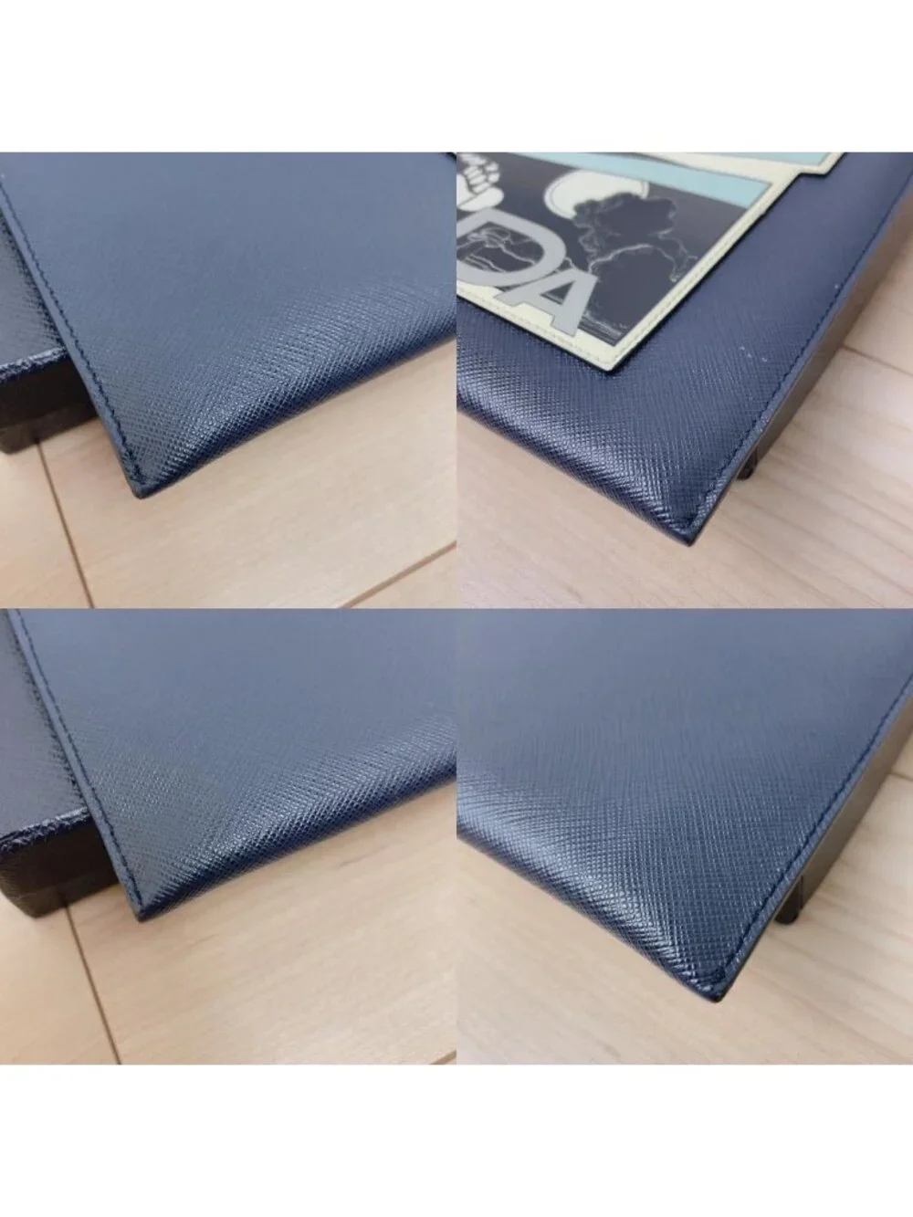 Prada Clutch Monki Robot Saffiano